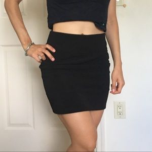 Twenty-One Black Mini Skirt